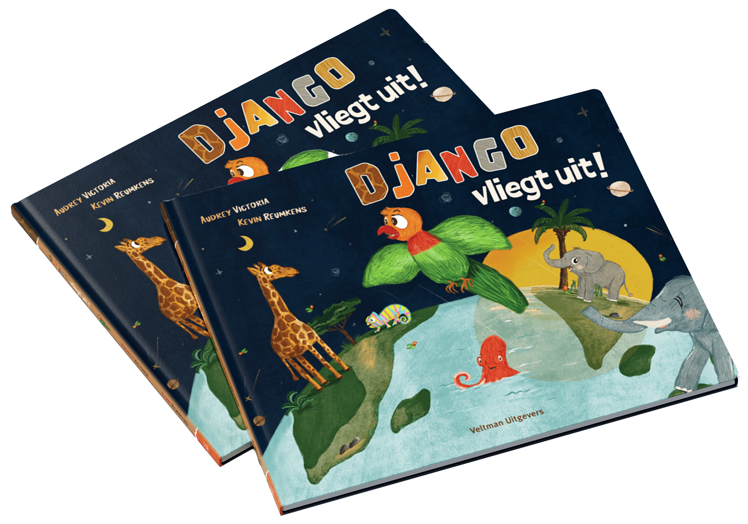 Django Vliegt Uit prentenboek